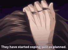 Aizen Just As Planned GIF - Aizen Just As Planned Coping GIFs