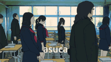 Asuca Tetsuko Arisugawa GIF - Asuca Tetsuko Arisugawa Hana To Alice Satsujin Jiken GIFs