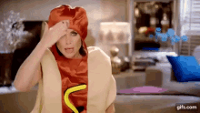 Leeanne Locken Hot Dog GIF - Leeanne Locken Hot Dog Rhod GIFs