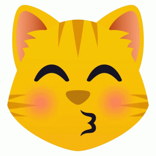 Kissing Cat People Sticker Kissing Cat People Joypixels Discover Share Gifs