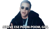 Mueve Ese Poom Poom Girl Daddy Yankee Sticker
