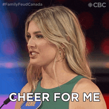 Cheer For Me Family Feud Canada GIF - Cheer For Me Family Feud Canada Wish Me Luck GIFs