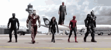 Civil War Iron Man GIF - Civil War Iron Man Black Widow GIFs