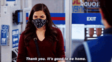 Superstore Amy Sosa GIF - Superstore Amy Sosa Thank You Its Good To Be Home GIFs