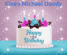 Kineo Happy15th Birthday Happy Birthday GIF