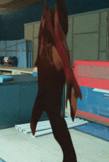 a shark 's tail is visible in a video game scene