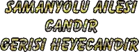 the word candir is written in gold letters