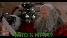 Goldberg Whos Next GIF - Goldberg Whos Next Santa Whos Next GIFs