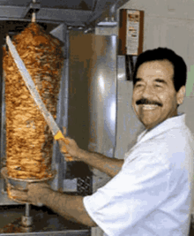 Saddam Hussein Adobada GIF - Saddam Hussein Adobada Meat Cutters GIFs