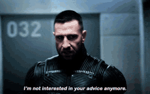Halo Im Not Interested In Your Advice Anymore GIF - Halo Im Not Interested In Your Advice Anymore Pablo Schreiber GIFs