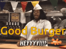 I Am A Dude Good Burger GIF - I Am A Dude Good Burger Hey GIFs