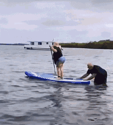 Paddleboard Bobble GIF - Paddleboard Bobble Fail GIFs