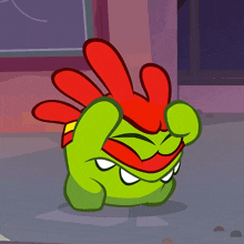 I Don'T Want To Look Om Nom GIF - I Don'T Want To Look Om Nom Cut The Rope GIFs