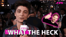 Asher Angel What The Heck GIF - Asher Angel What The Heck What The GIFs
