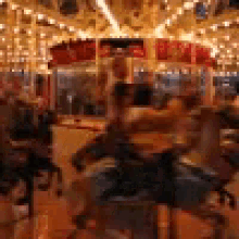 Merry Go R Ound Ride GIF - Merry Go R Ound Ride Amusement Park GIFs