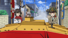 Anime Laugh Anime Cocky GIF - Anime Laugh Anime Cocky Girls Und Panzer GIFs
