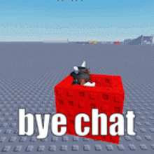 Bye Chat Bye Chatt GIF - Bye Chat Bye Chatt Roblox GIFs