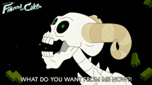 What Do You Want From Me Now The Lich GIF - What Do You Want From Me Now The Lich Adventure Time Fionna And Cake GIFs