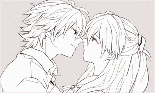 Anime Kiss GIF - Anime Kiss Couple - Discover & Share GIFs