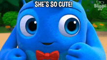 She'S So Cute Blue GIF - She'S So Cute Blue Blippi Wonders - Educational Cartoons For Kids GIFs