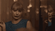 Taylor Swift Boom GIF - Taylor Swift Boom Funny Face GIFs