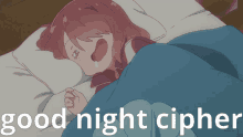 Miyako Good Night Cipher GIF - Miyako Good Night Cipher Miyako Sleeping GIFs