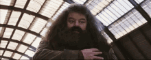 Hagrid Harry Potter GIF - Hagrid Harry Potter Worried GIFs