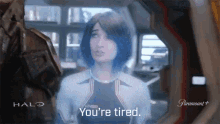 Youre Tired Cortana GIF - Youre Tired Cortana Jen Taylor GIFs