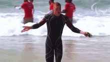 Running By The Beach Paralympic Games GIF
