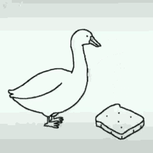 Goose Bread Goose GIF - Goose Bread Goose Bread GIFs