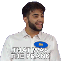 That Was The Prank Mo Sticker - That Was The Prank Mo Family Feud Canada Stickers
