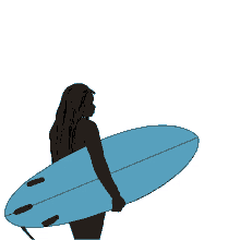 me surfing
