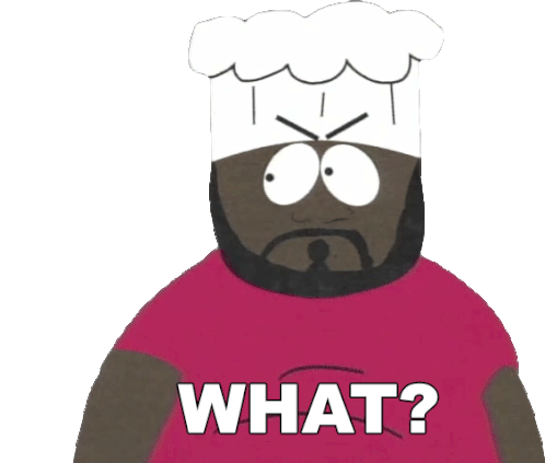 What Chef Sticker - What Chef South Park Stickers