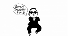 Psy Gangnam Style GIF - Psy Gangnam Style Thanksgiving GIFs