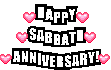 Mcgi Sabbath Sticker - Mcgi Sabbath Happy Stickers