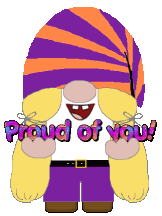 Gnome Proud Of You Sticker - Gnome Proud Of You Stickers