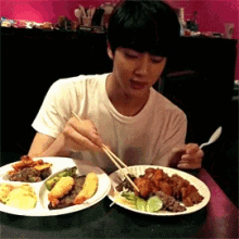Jin Eating GIF