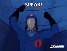 Speak Cobra Commander GIF - Speak Cobra Commander Gi Joe A Real American Hero GIFs