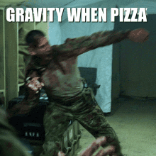 Gravity Pizza GIF - Gravity Pizza Marble Mouth GIFs