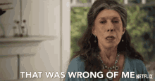 That Was Wrong Of Me Grace And Frankie GIF - That Was Wrong Of Me Grace And Frankie Season1 GIFs