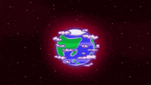 a cartoon of shadow the hedgehog holding a diamond and a globe