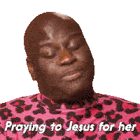 Praying To Jesus For Her Lala Ri Sticker - Praying To Jesus For Her Lala Ri Rupaul’s Drag Race All Stars Stickers