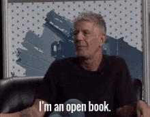 Anthony Bourdain Open Book GIF