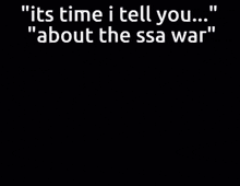 spongebob and krabby krabs are sitting around a fire with the words " its time i tell you about the ssa war "
