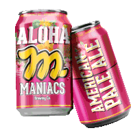 Maniacs Maniacs Aloha Sticker - Maniacs Maniacs Aloha Aloha Stickers
