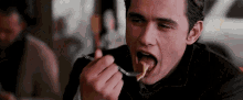 James Franco Eating GIF - James Franco Eating Food GIFs