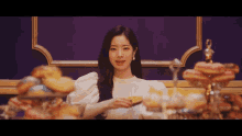 Dahyun Doughnut GIF - Dahyun Doughnut Music Video GIFs