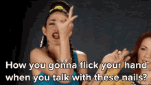 Chonga Chonga Girls GIF - Chonga Chonga Girls Flick Your Hand GIFs