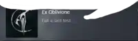 ex oblivione fail a skill test written on a screen