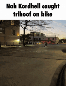 Kordhell Caught Trihoof On Bike GIF - Kordhell Caught Trihoof On Bike Kordhell GIFs